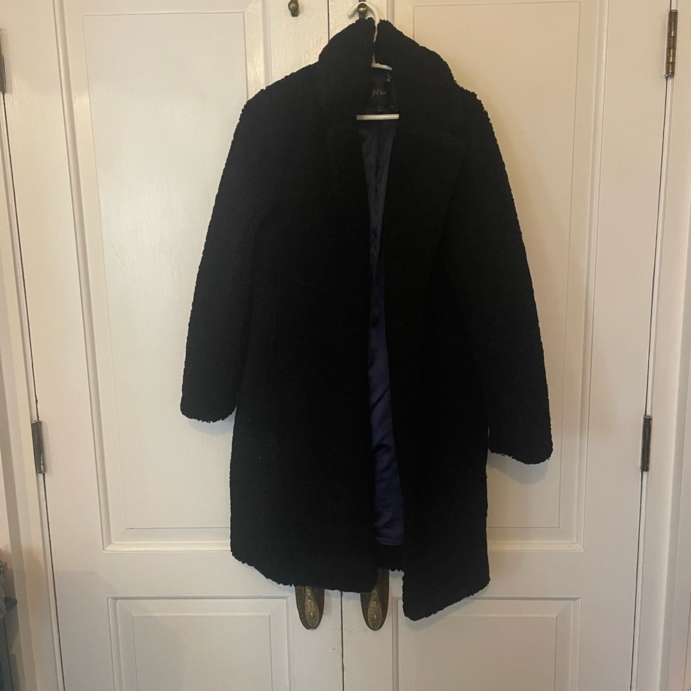 Jcrew teddy coat